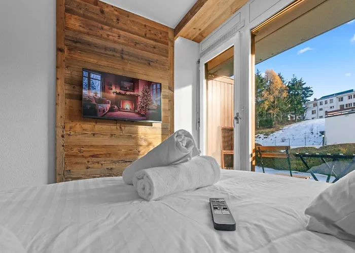 Rénové Au Centre De La Appartement Crans-Montana