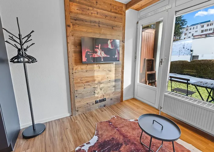 Rénové Au Centre De La Appartement Crans-Montana